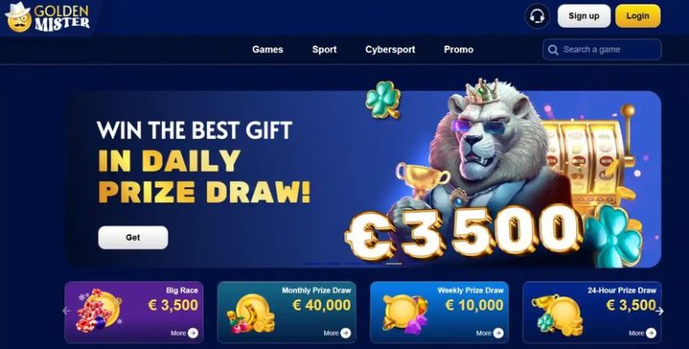 Discover the Thrills of Golden Mister Casino in the UK Gaming Scene